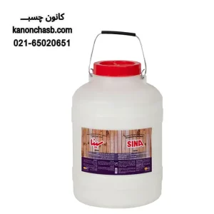 چسب چوب سوپر ۱۰۱ سینا دبه بزرگ ۲۲ کیلوگرم