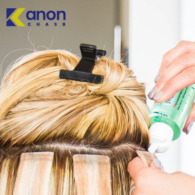 پاک کردن چسب قطره ای از مو